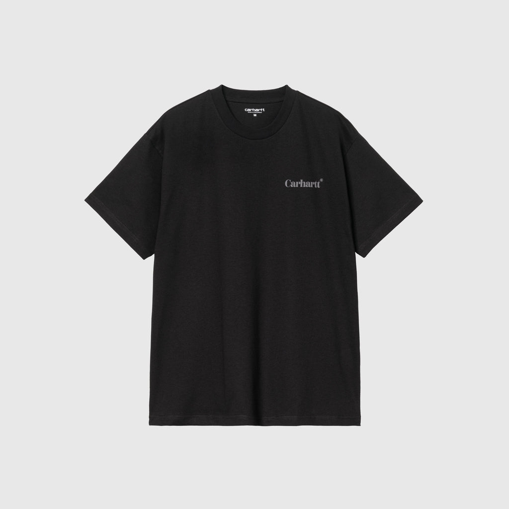 Carhartt WIP S/S Fold Duck Tee - Black - Front