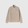 Carhartt WIP Detroit Half Zip Sweater - Fleur De Sel - Front