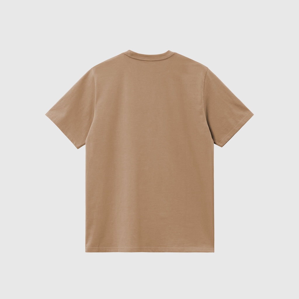 Carhartt WIP SS Chase Tee - Peanut / Gold - Back