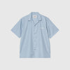 Carhartt WIP S/S Delray Shirt - Frosted Blue - Front