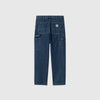 Carhartt WIP Single Knee Pant - Blue Stone Washed - Back
