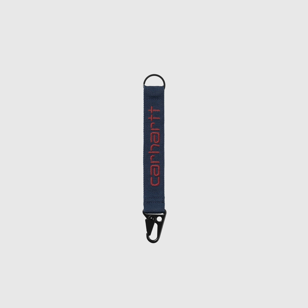 Carhartt WIP Jaden Keyholder - Air Force Blue / Malbec