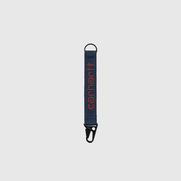 Carhartt WIP Jaden Keyholder - Air Force Blue / Malbec