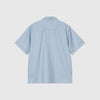 Carhartt WIP S/S Delray Shirt - Frosted Blue - Back