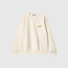 Carhartt WIP American Script Sweat - Natural - Front