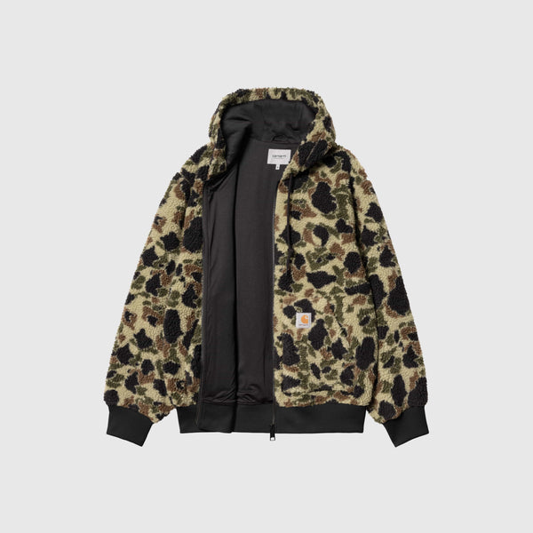 Carhartt WIP OG Active Liner - Camo Duck Jacquard / Green - Front Open