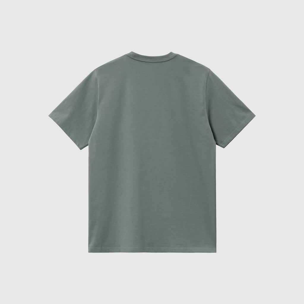 Carhartt WIP SS Chase Tee - Velvet Green / Gold - Back