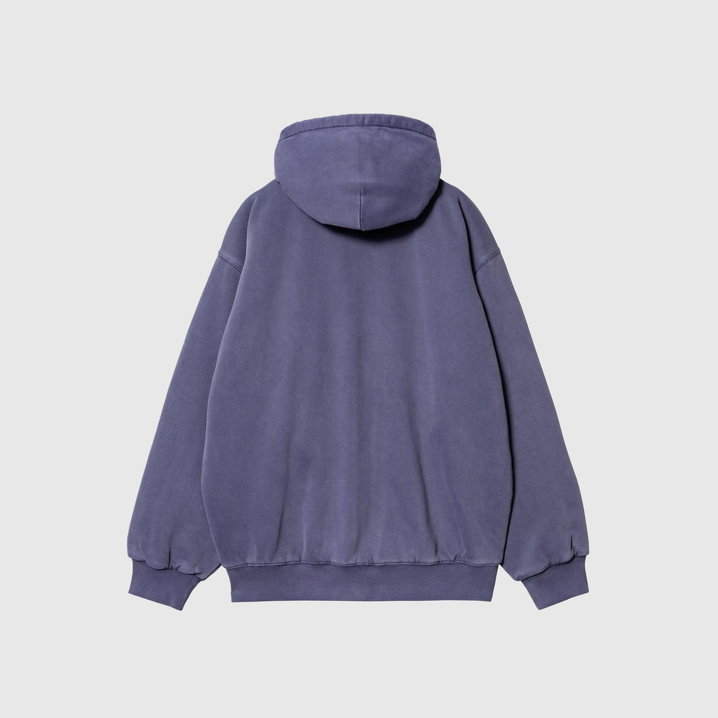 Carhartt WIP Hooded Vista Jacket - Aura Garment Dyed - Back