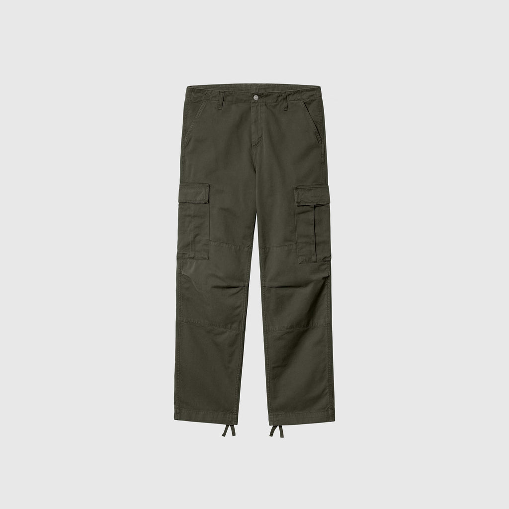 Carhartt WIP Regular Cargo Pant - Plant Garment Dyed - Front