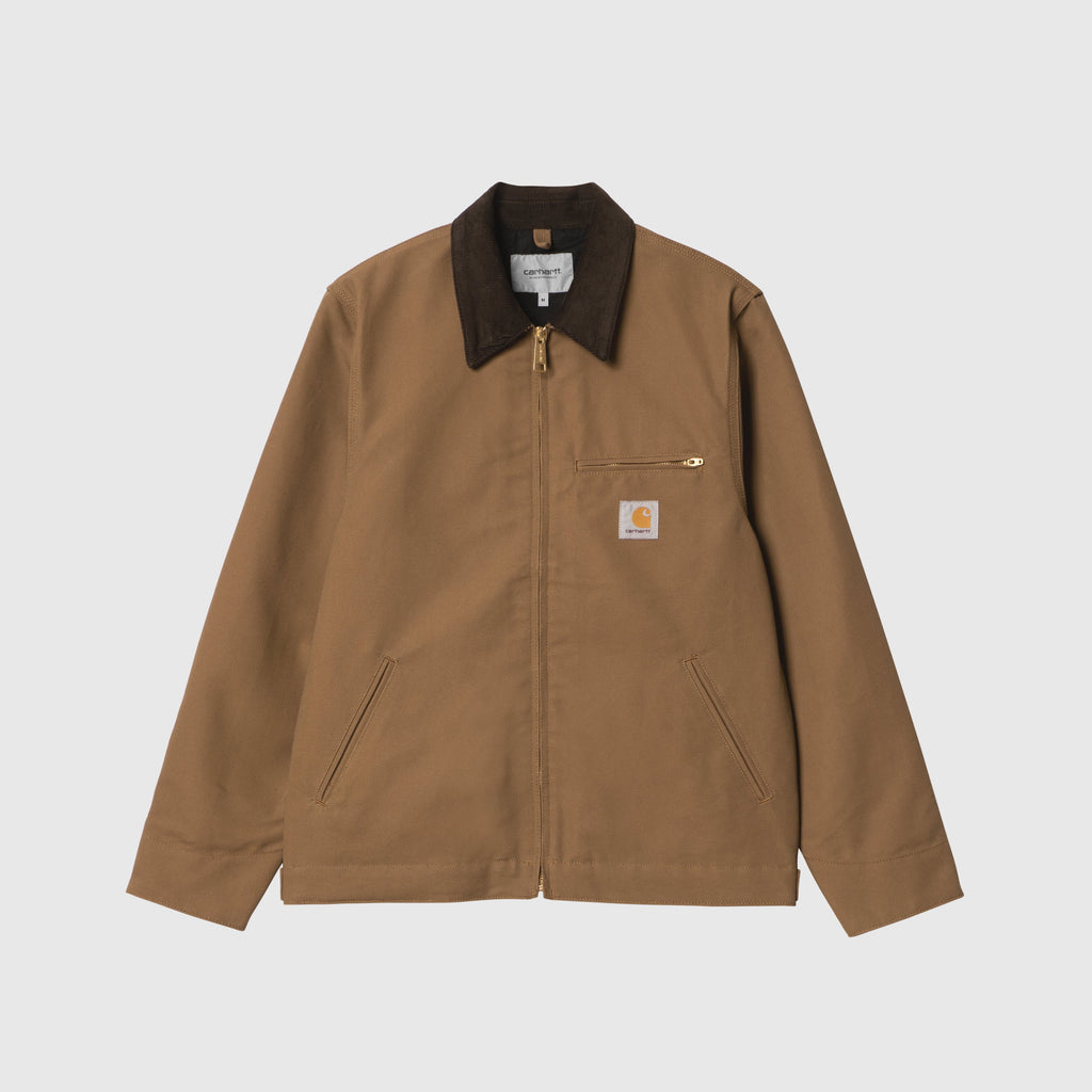 Carhartt WIP Detroit Jacket - Hamilton Brown / Tobacco Rigid - Front