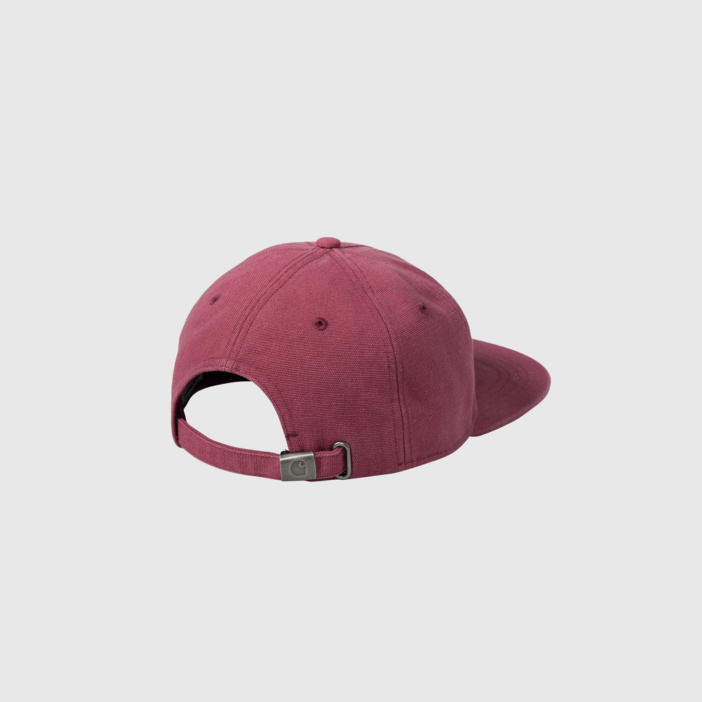Carhartt WIP Stamp Cap - Dusty Fuchsia / Black - Back