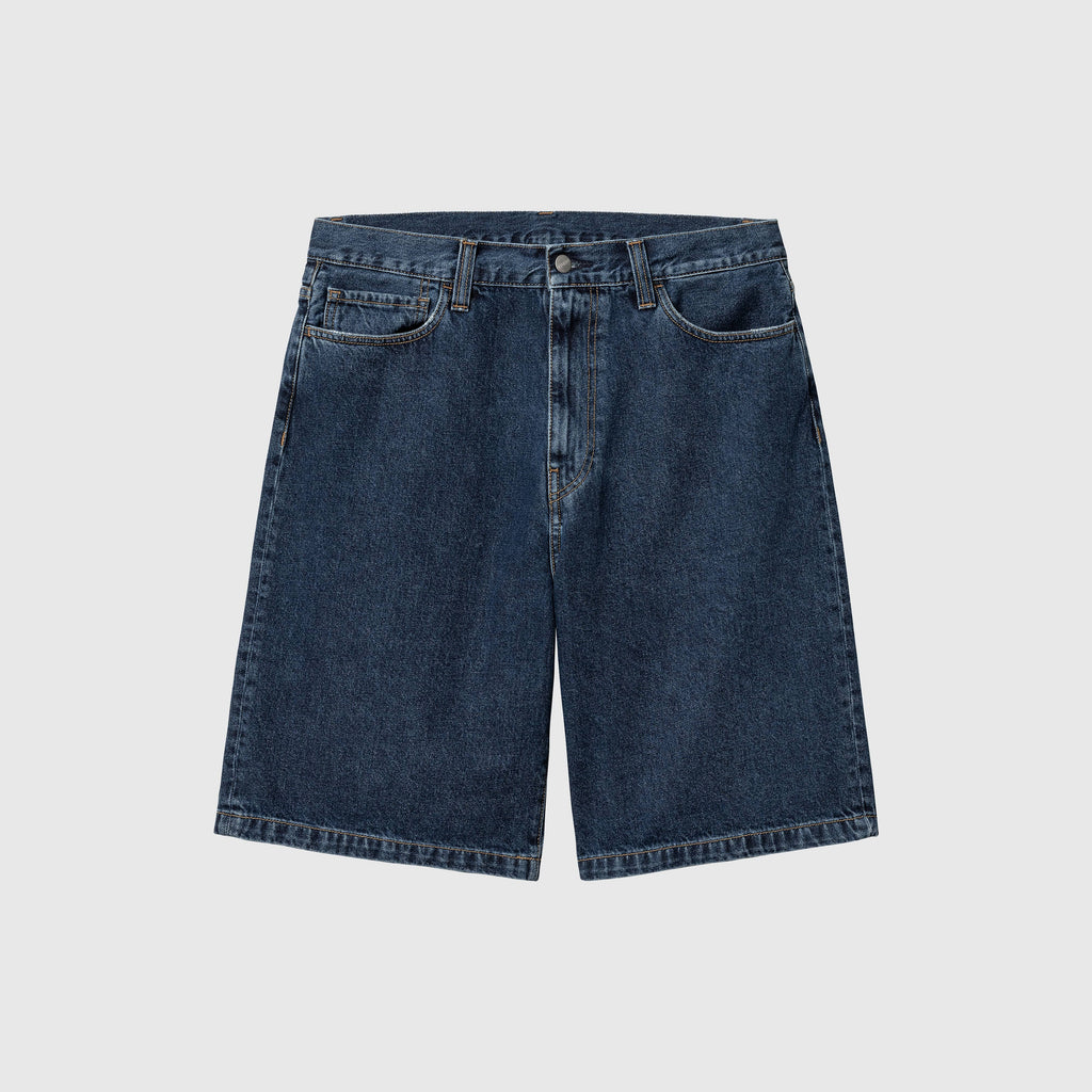 Carhartt WIP Landon Short - Blue Stone Wash - Front