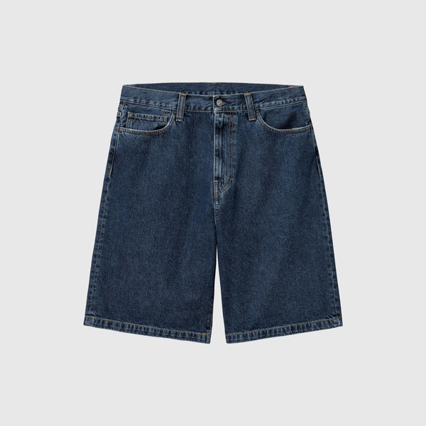 Carhartt WIP Landon Short - Blue Stone Wash - Front