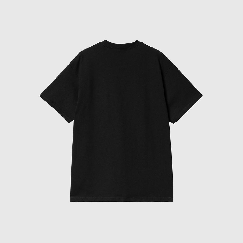 Carhartt WIP Fragments Pocket Tee - Black / White - Back