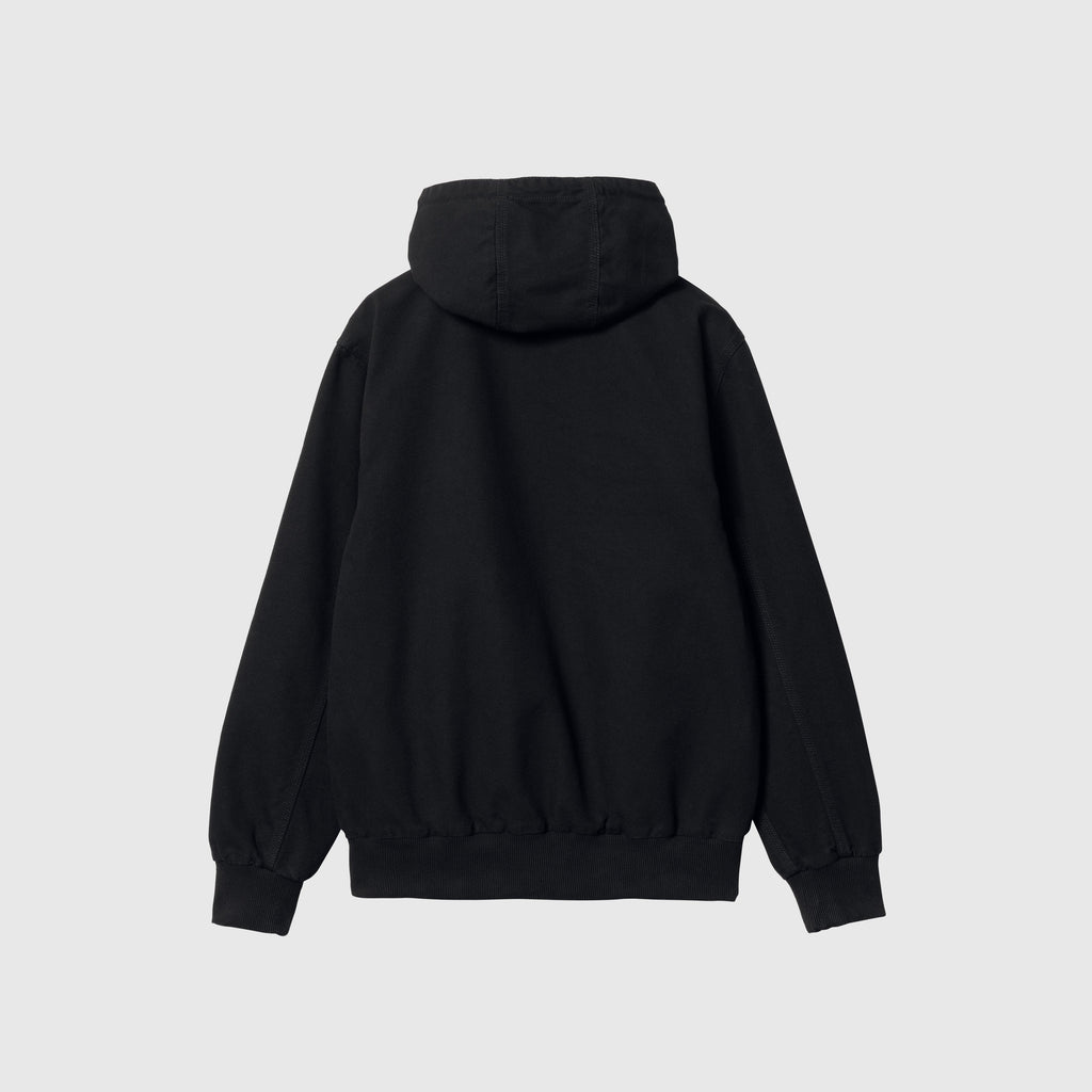 Carhartt WIP Active Jacket - Black Aged Canvas - Back