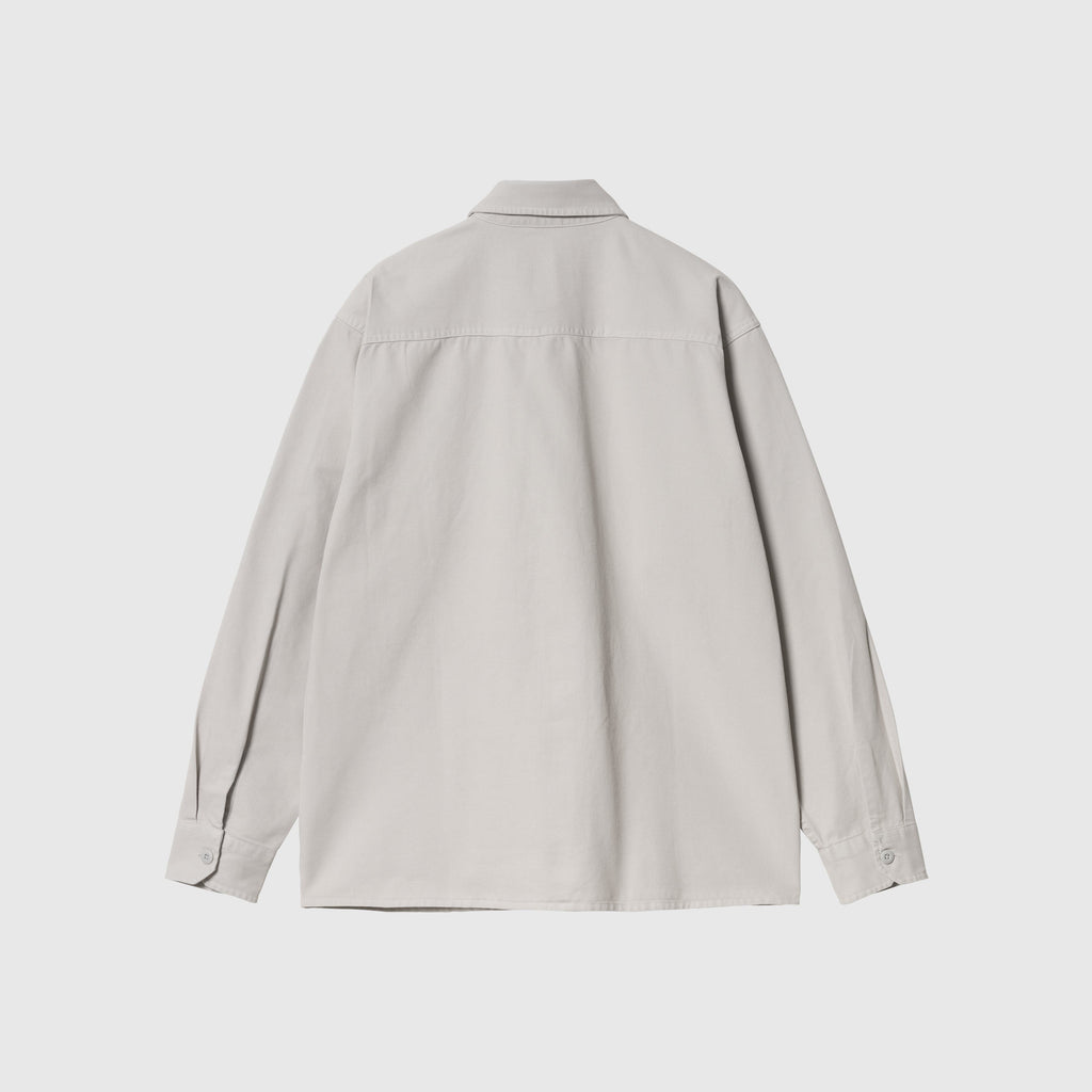 Carhartt WIP Reno Shirt Jacket - Sonic Silver Garment Dyed - Back