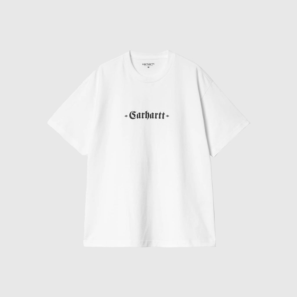 Carhartt WIP Greatest Hits Tee - White / Black - Front