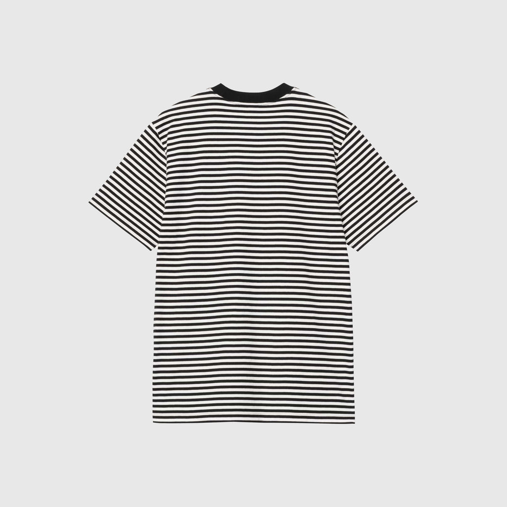 Carhartt WIP SS Verner Pocket T Shirt - Black / Wax - Back