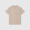 Carhartt WIP SS Chase Tee - Fleur De Sel / Gold - Front