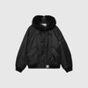 Carhartt WIP Hd Oltera Bomber - Black / Black - Front