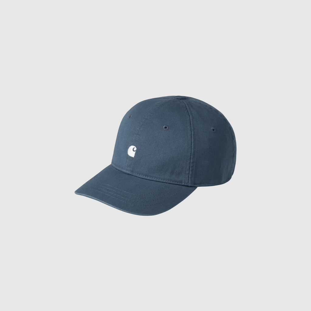 Carhartt WIP Madison Logo Cap - Positano / Wax - Front