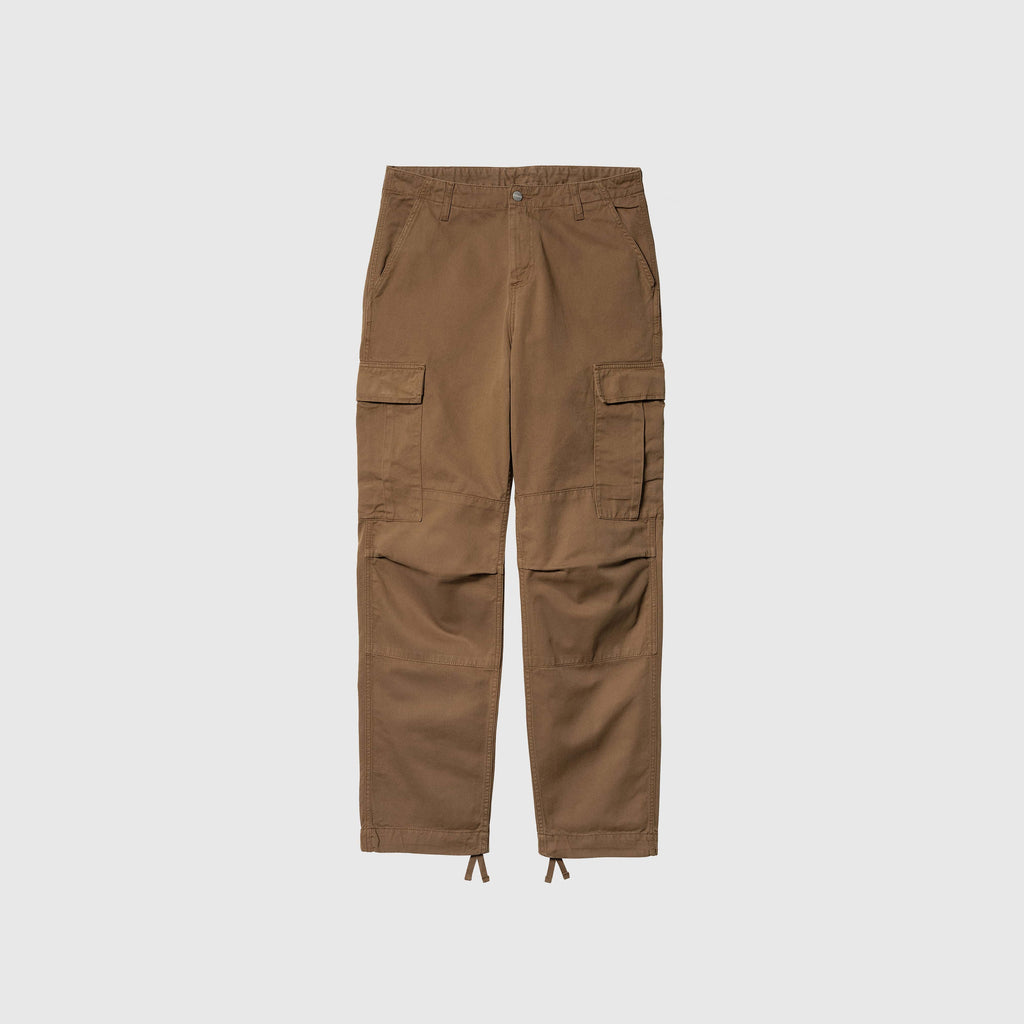 Carhartt WIP Regular Cargo Pant - Tamarind Garment Dyed - Front