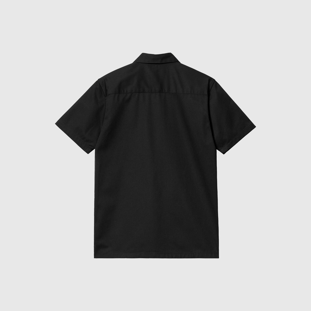 Carhartt WIP S/S Master Shirt - Black - Back