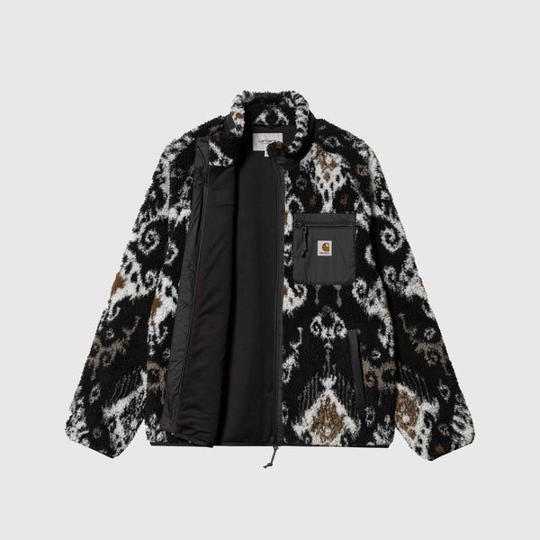 Carhartt WIP Prentis Liner - Black / Black - Front Open