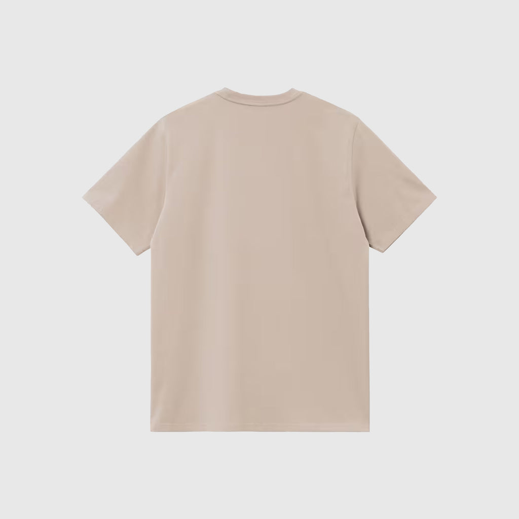 Carhartt WIP SS Chase Tee - Fleur De Sel / Gold - Back