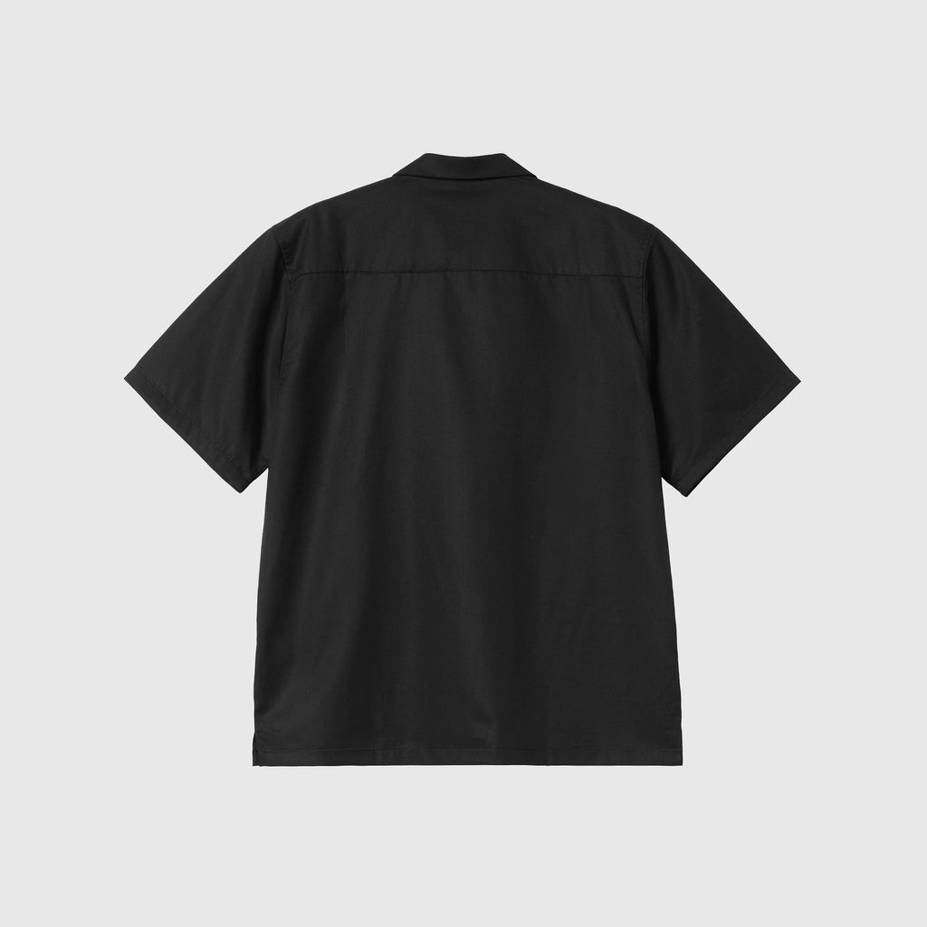 Carhartt WIP S/S Delray Shirt - Black - Back