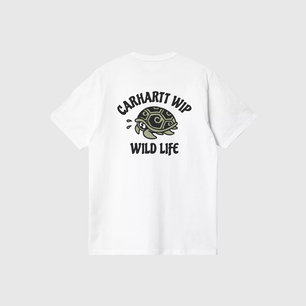 Carhartt WIP S/S Wild Life T-Shirt - White - Back