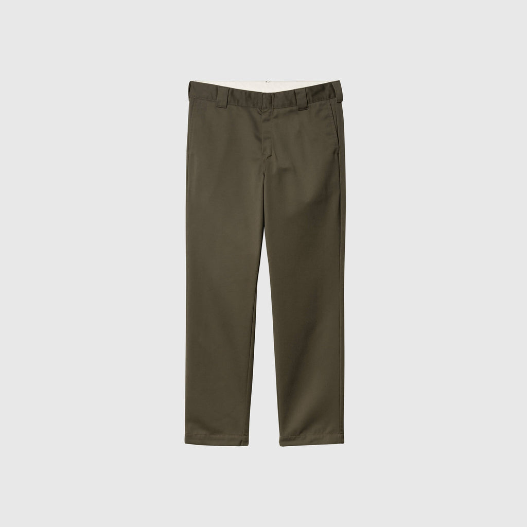 Carhartt WIP Master Pant - Office Green Rinsed - Front