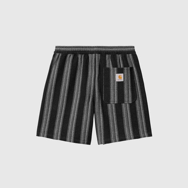 Carhartt WIP Dodson Short - Dodson Stripe / Black - Back