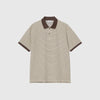 Carhartt WIP S/S Dion Polo - Dion Stripe / Wax - Front