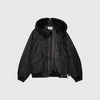Carhartt WIP Hd Oltera Bomber - Black / Black - Front Open