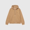 Carhartt WIP Hooded American Script Jacket - Peanut - Front