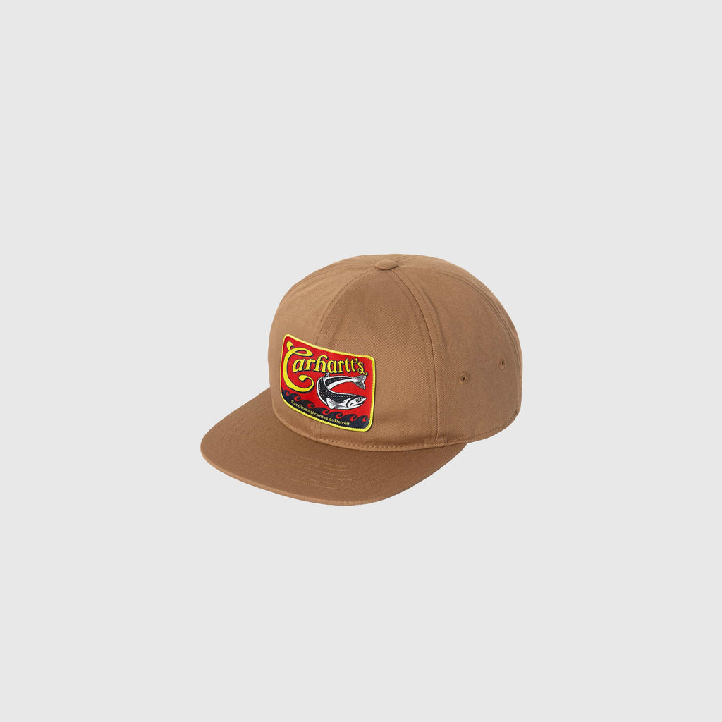 Carhartt WIP Sardinas Cap - Hamilton Brown - Front