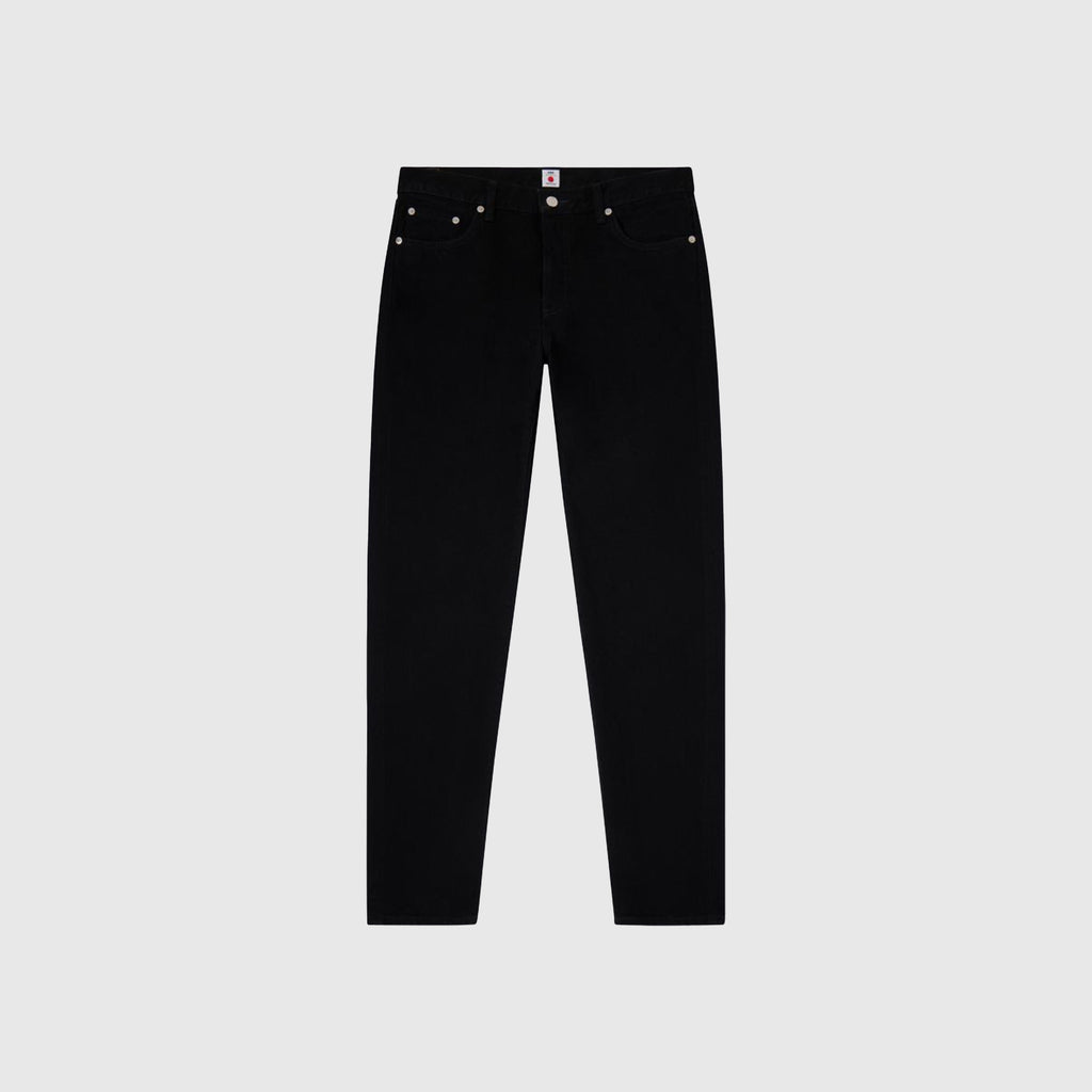 Edwin Regular Tapered Kaihara - Black Unwashed - Front