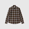 Carhartt L/S Barten Shirt - Barten Check Buckeye / Buckeye - Front