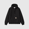Carhartt WIP Active Jacket - Black Heavy Stone Wash - Front