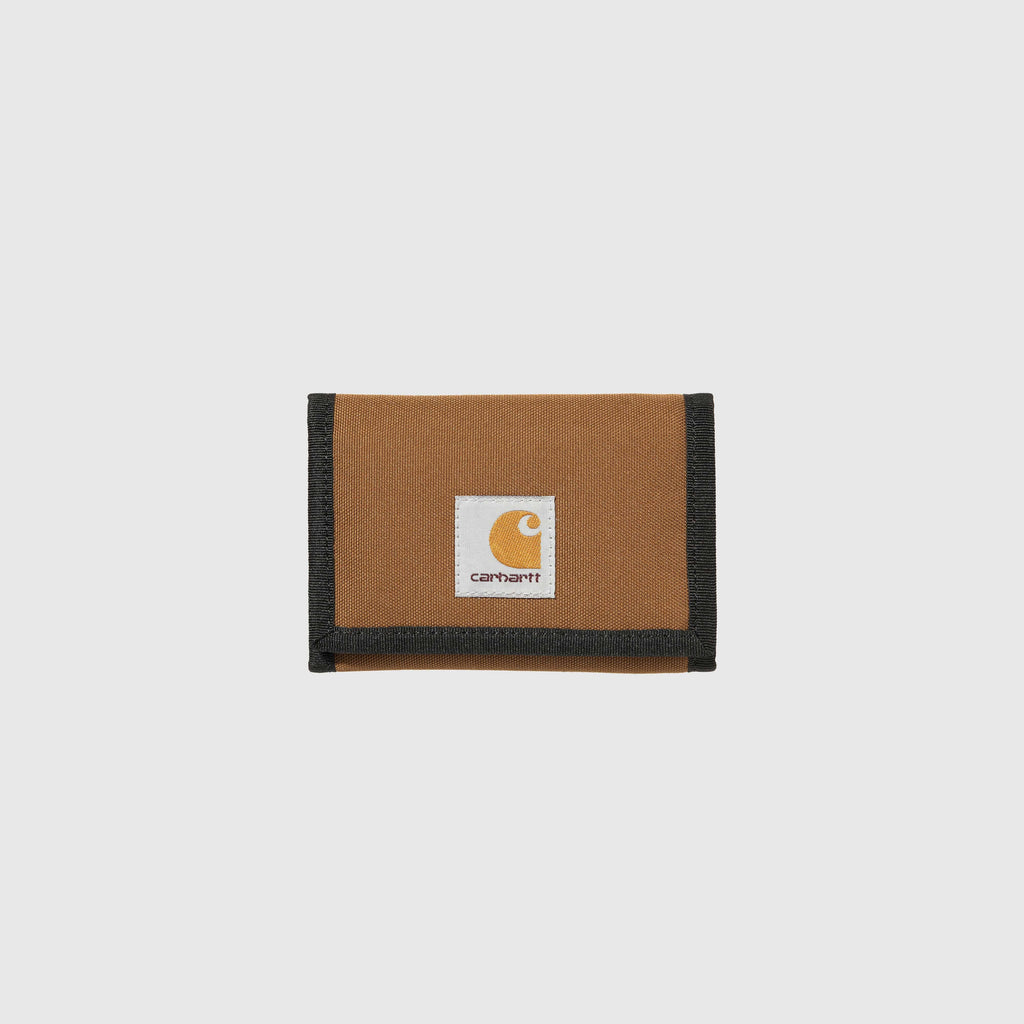Carhartt WIP Alec Wallet - Deep Hamilton Brown - Front