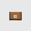 Carhartt WIP Alec Wallet - Deep Hamilton Brown - Front