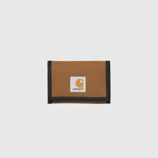 Carhartt WIP Alec Wallet - Deep Hamilton Brown - Front