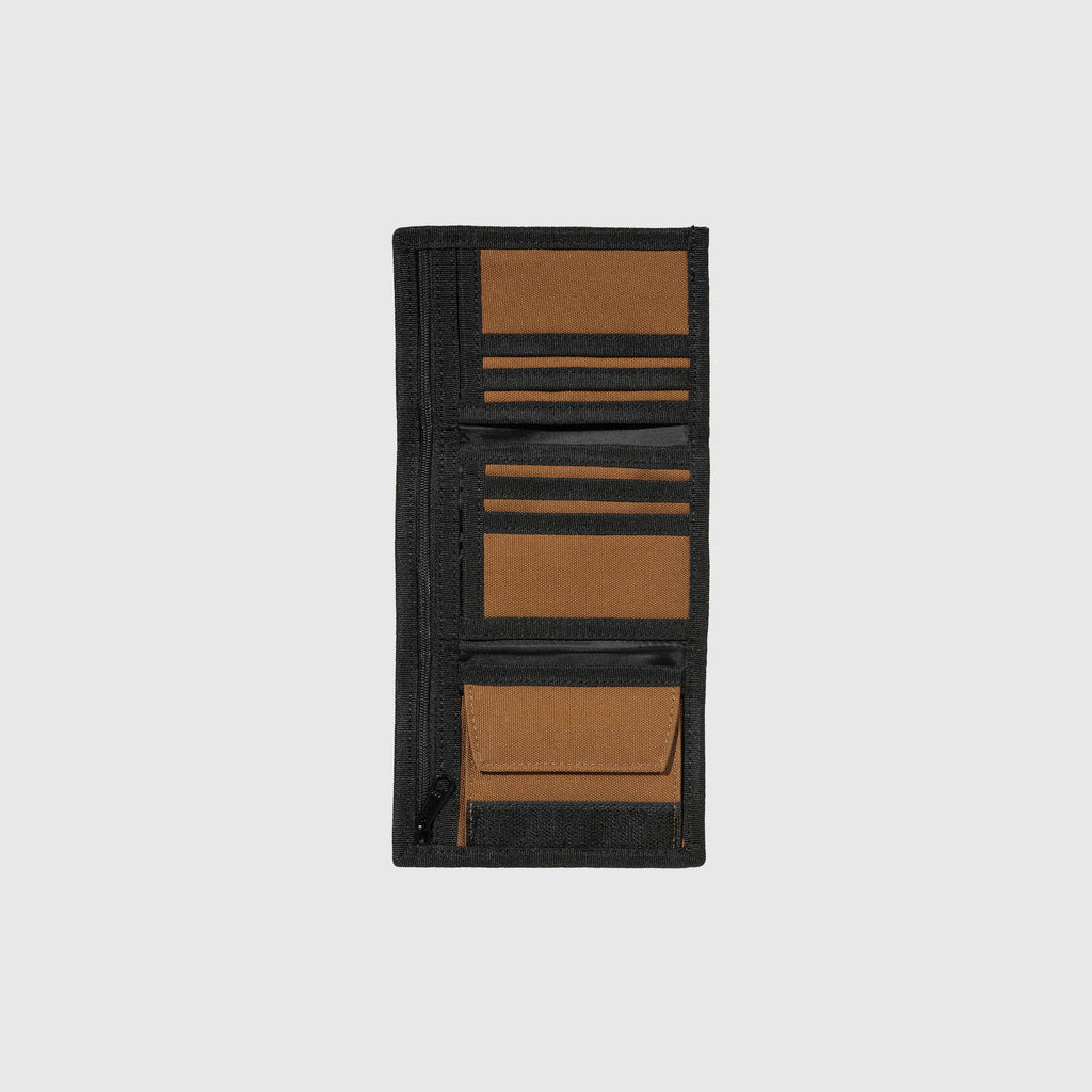 Carhartt WIP Alec Wallet - Deep Hamilton Brown - Open