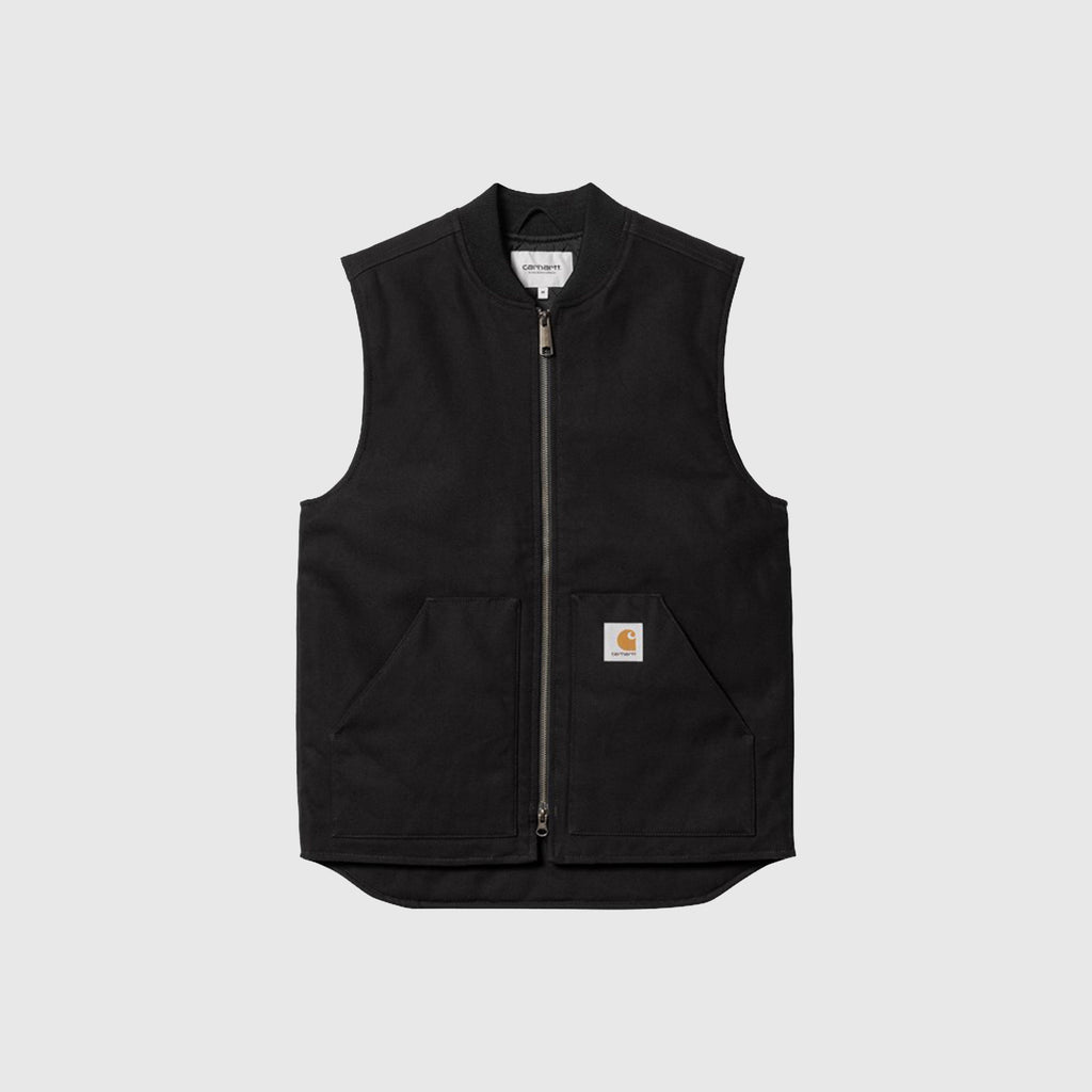 Carhartt WIP Classic Vest - Black Rigid - Front