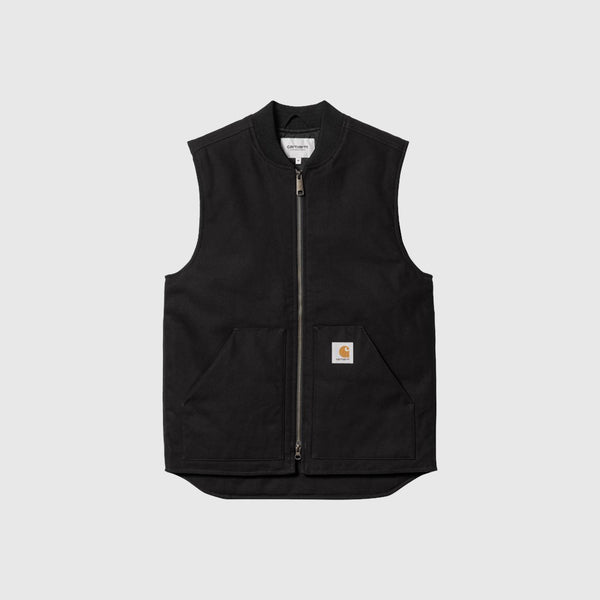 Carhartt WIP Classic Vest - Black Rigid - Front