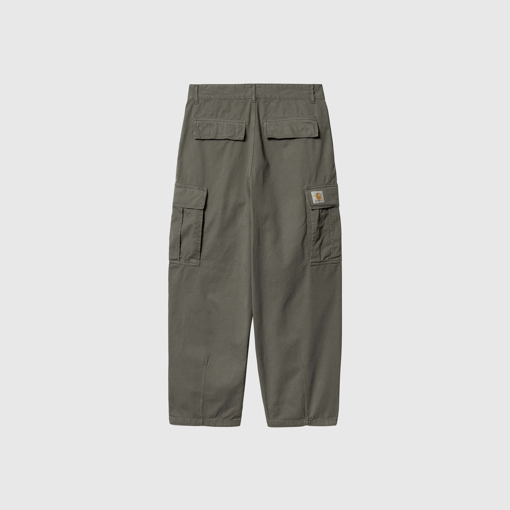 Carhartt WIP Cole Cargo Pant - Smoke Green Garment Dyed - Back