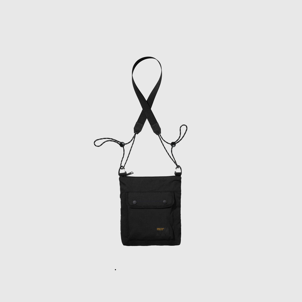 Carhartt WIP Haste Strap Bag - Black - Front