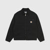 Carhartt WIP OG Detroit Jacket - Black / Black Aged Canvas - Front