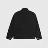 Carhartt WIP OG Detroit Jacket - Black / Black Aged Canvas - Back